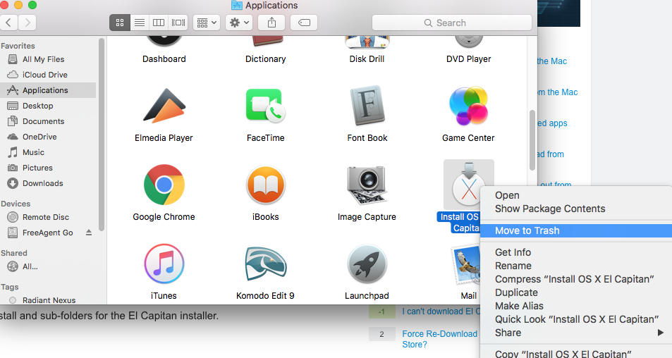 Mac App Uninstaller El Capitan